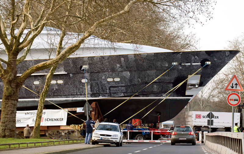 Big boat for Boot Dusseldorf