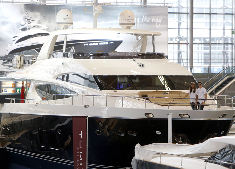 Boot 2013 Princess 98.jpg Boot 2013 Boat Show Dusseldorf